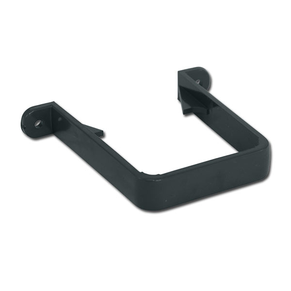 FloPlast Anthracite Grey Square Downpipe Clip | FasciaExpert.co.uk